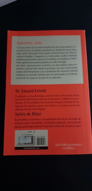 "Dúermete, niño", del Dr. Estivill y Sylvia de Béj