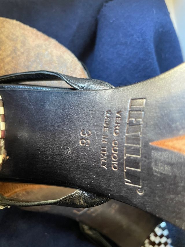 Sandali in madreperla tg 36 Lezilla