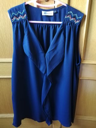 Camisa azul marino