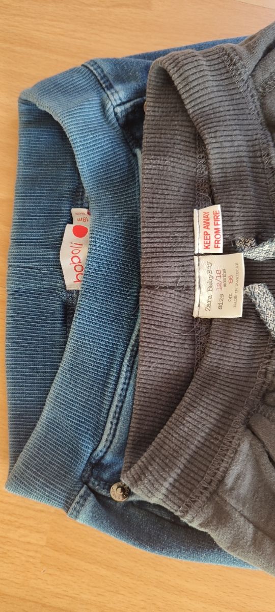 Pack pantalón chándal Boboli+Zara 12-18 meses