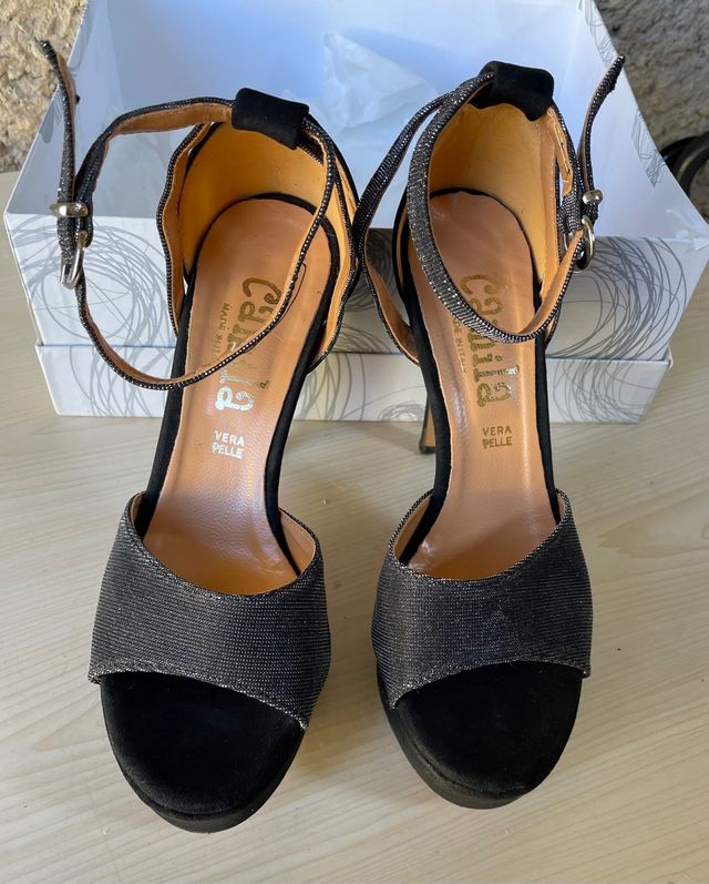 Sandali eleganti tg 35 tacco 11