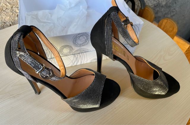 Sandali eleganti tg 35 tacco 11