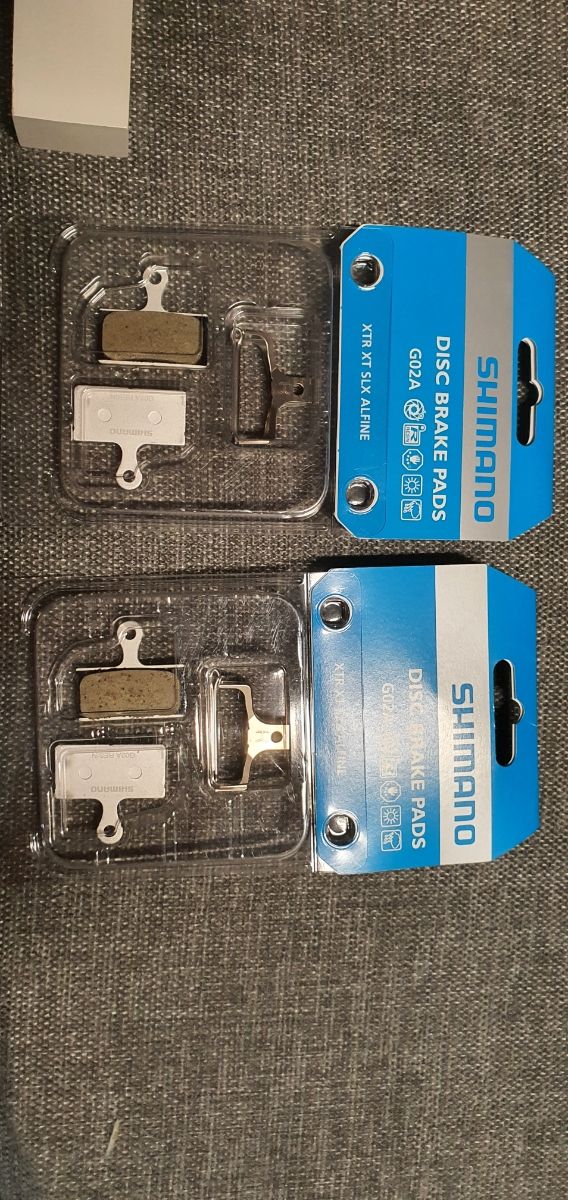 juego pastillas shimano btt