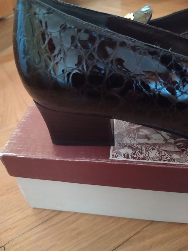 Zapatos Confortísimo marrones mujer