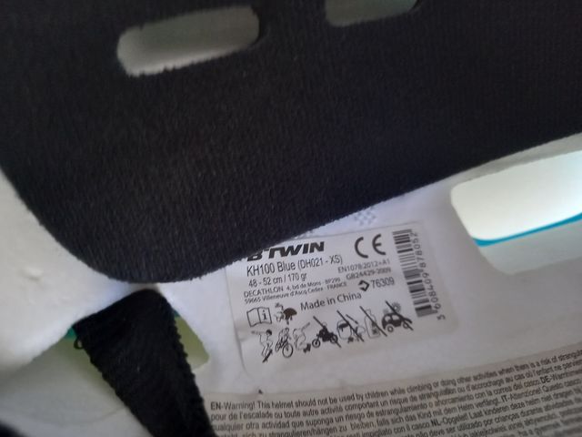 Casco bici para niño pequeño