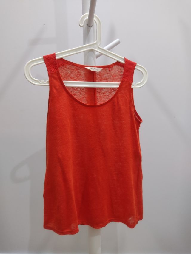 NafNaf. Camiseta coral como nueva