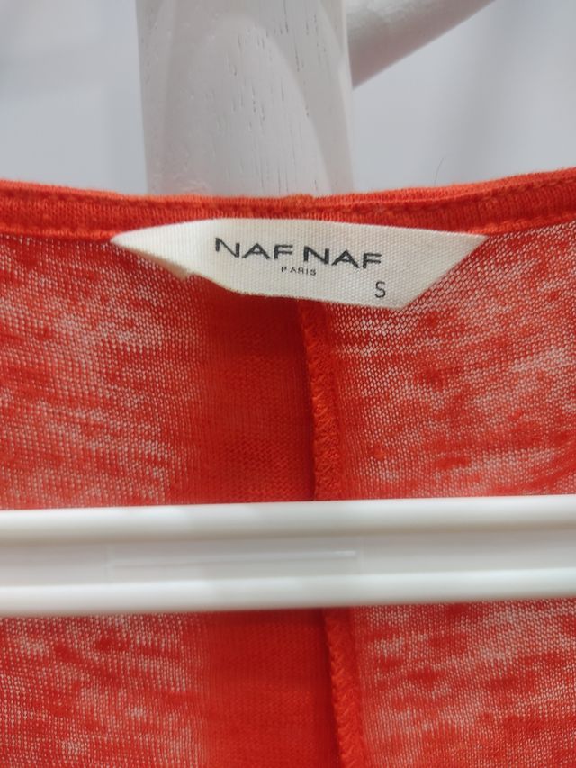 NafNaf. Camiseta coral como nueva