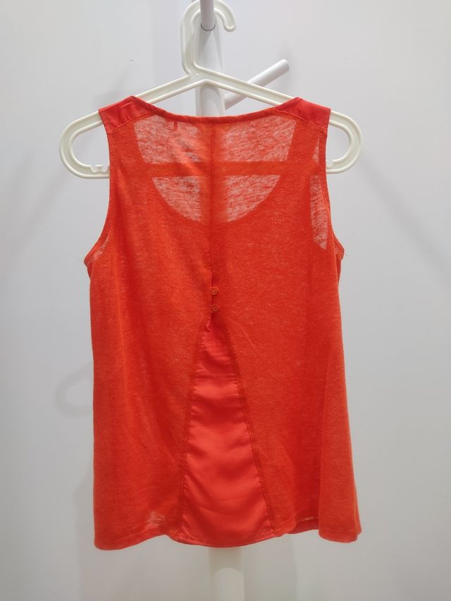 NafNaf. Camiseta coral como nueva