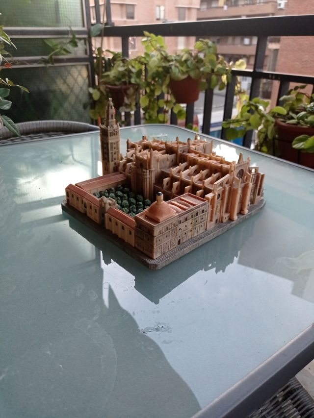 maqueta ABC de la catedral sevilla y giralda