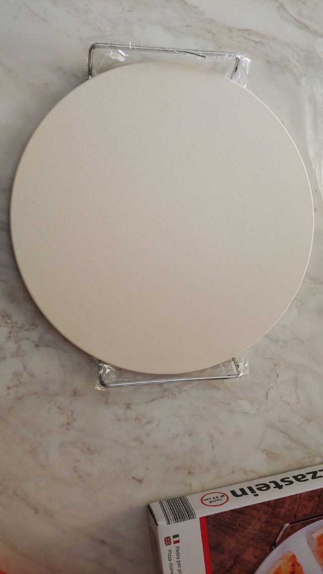 Pietra per pizza rotonda diametro 33 Cm Culinario