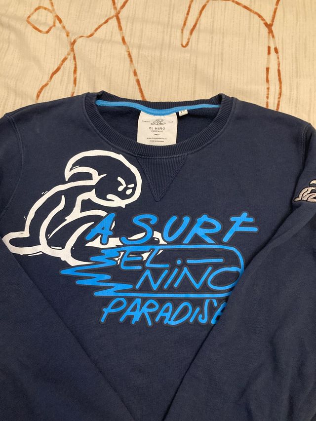 El niño Surf talla 12 sudadera infantil