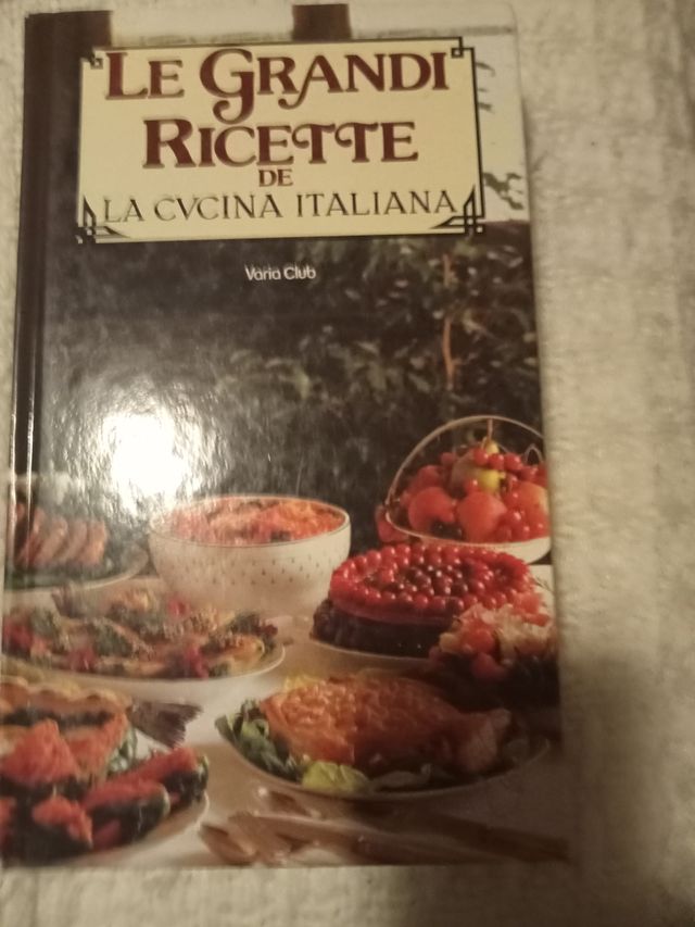 libro di ricette italiane