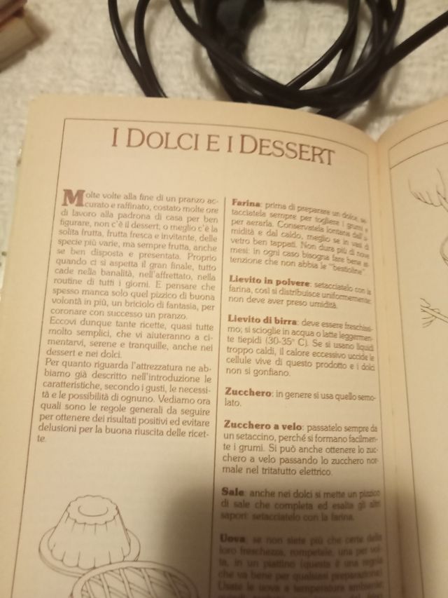 libro di ricette italiane