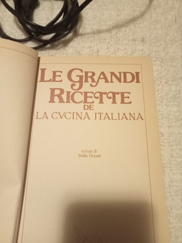 libro di ricette italiane
