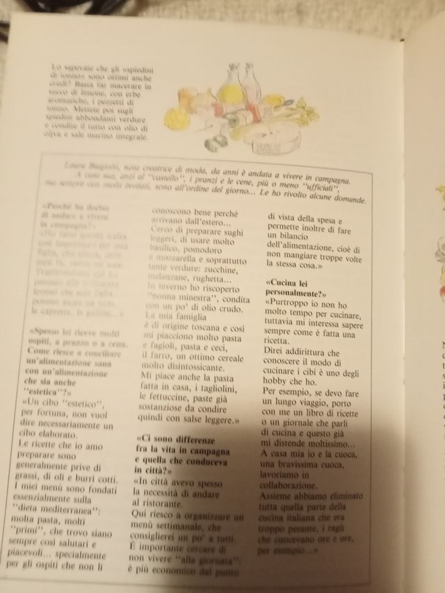 libro sulla cucina italiana