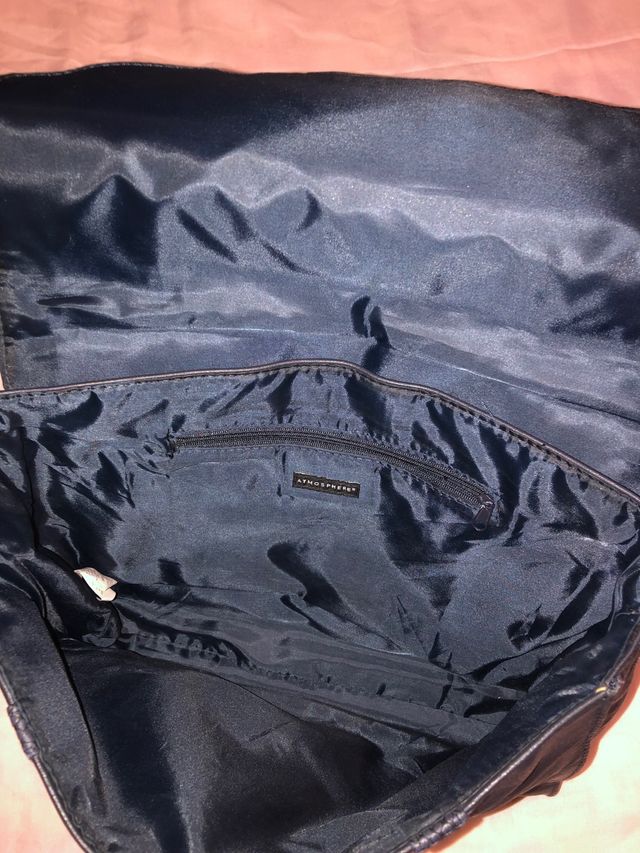 Bandolera azul marino primark