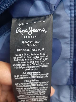 chaleco reversible Pepe Jeans