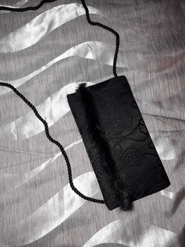 Borsetta tracolla donna in tessuto di stoffa