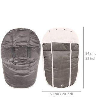Saco silla maxicosi o capazo marrón 