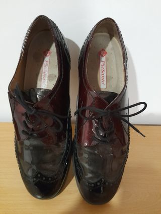 Zapatos mujer tipo Oxford, talla 41