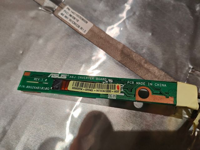 Conjunto Inversor cable webcam y micrófono Z92J