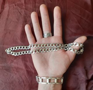 Cadena de plata de ley 925