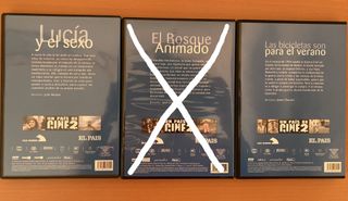 1€/DVD. Lote películas de Cine Español