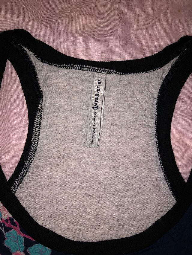 Pack dos camisetas sin mangas floreadas y étnicos