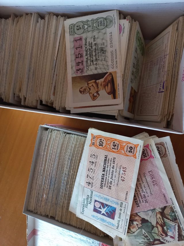 Colección Decimos Loteria Nacional