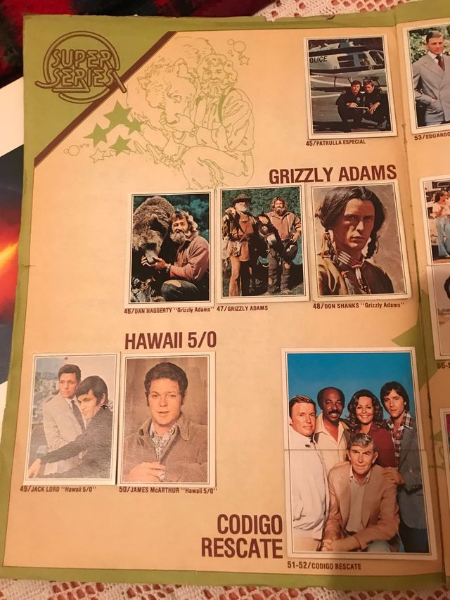 Álbum de cromos Telepop 1981