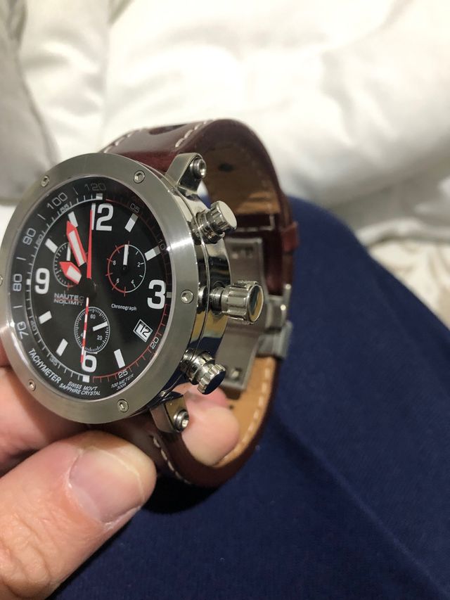 Reloj Nautec No Limit SM QZ2/LTSTBK-RD