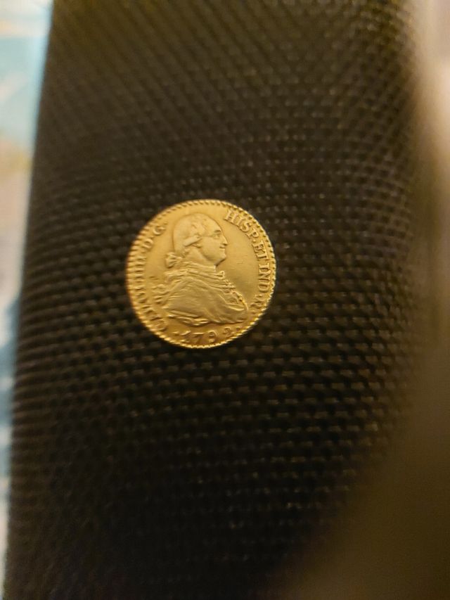 moneda de oro de 1792 Calot IIII D.G