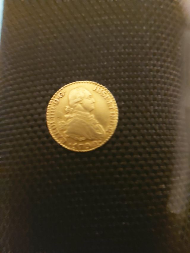 moneda de oro de 1792 Calot IIII D.G