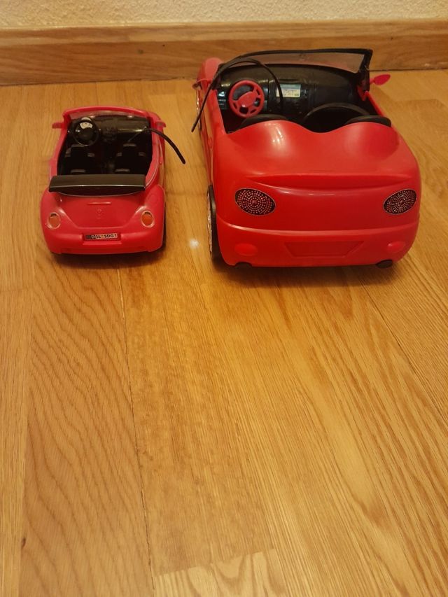 2 coches barbie