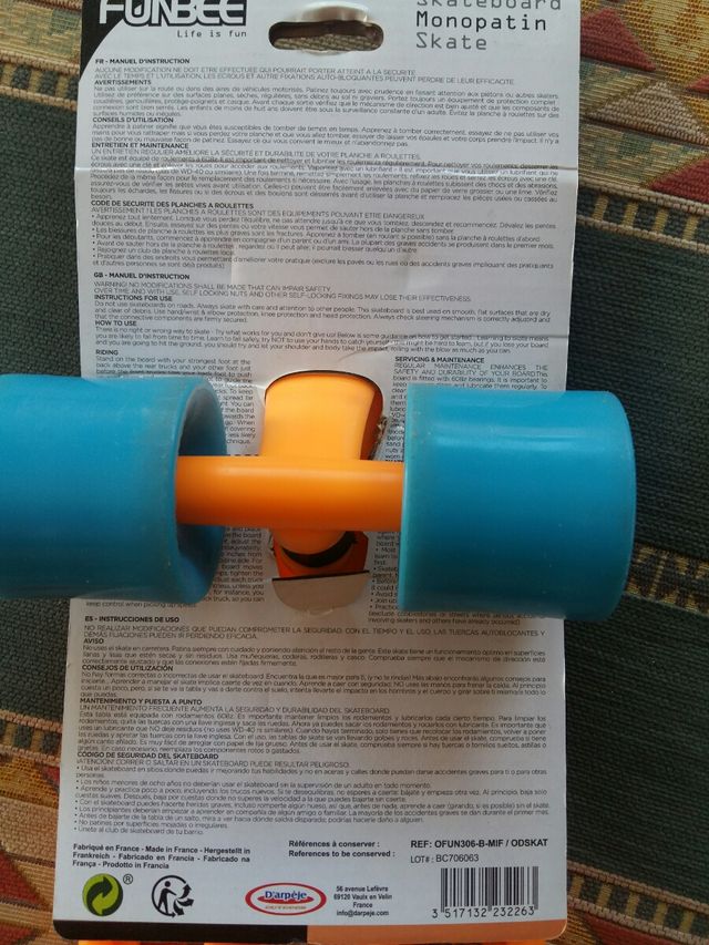 MONOPATÍN SIN ESTRENAR