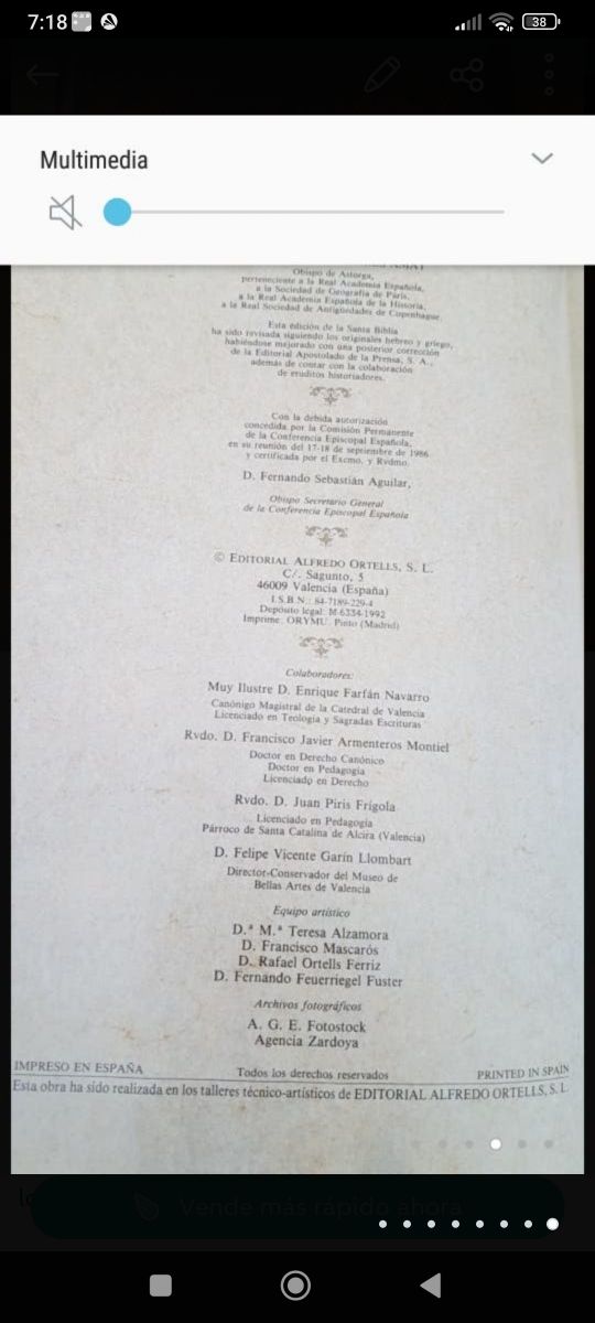 Biblia en edición de lujo