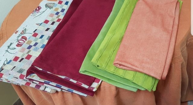 Conjunto faldillas mesa redonda