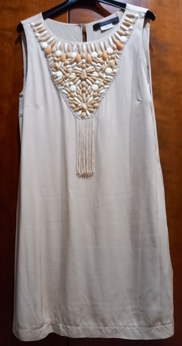 vestito elegante Nenette rosa cipria taglia 44