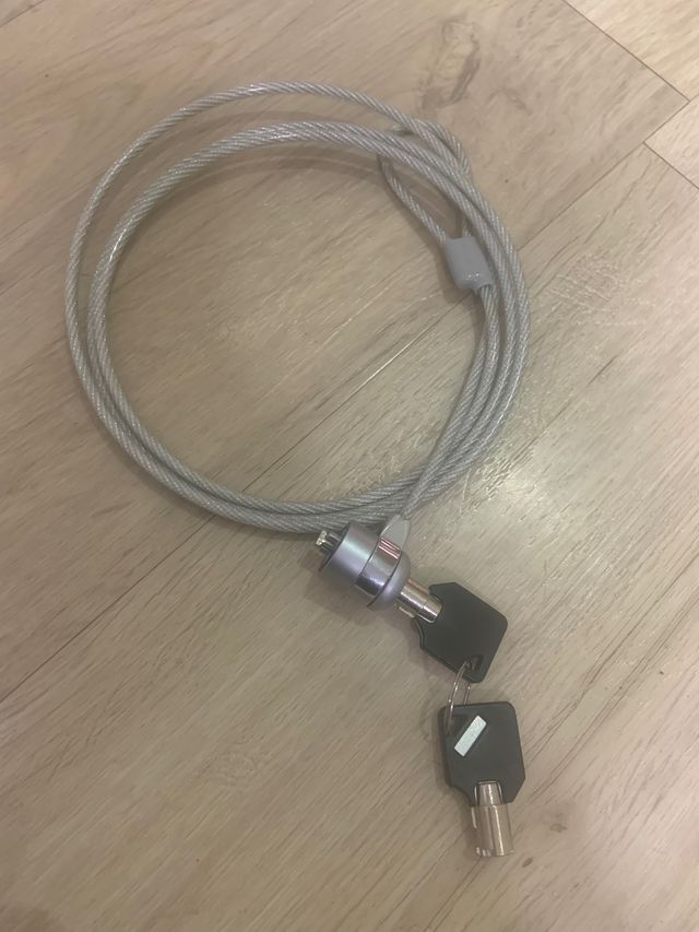 Cable seguridad portátil