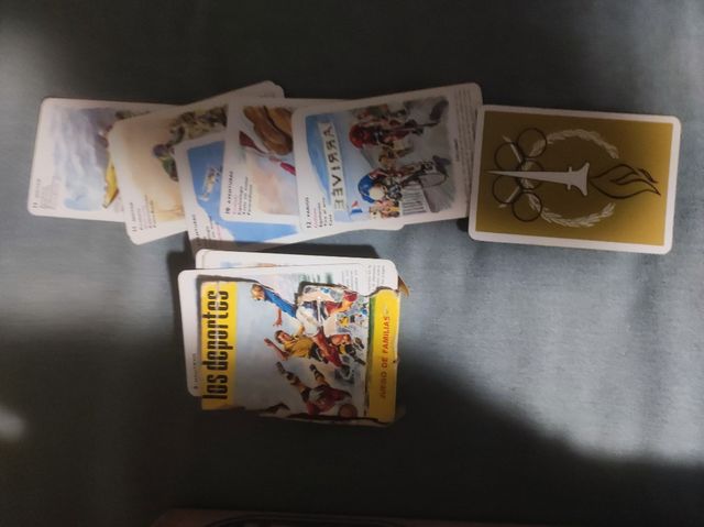 cartas la familia juegos ólimpicls