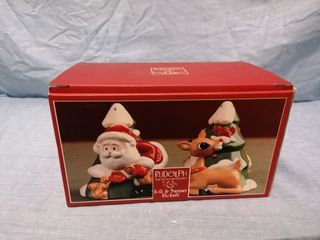 Sale e pepe Lennox natalizio in porcellana