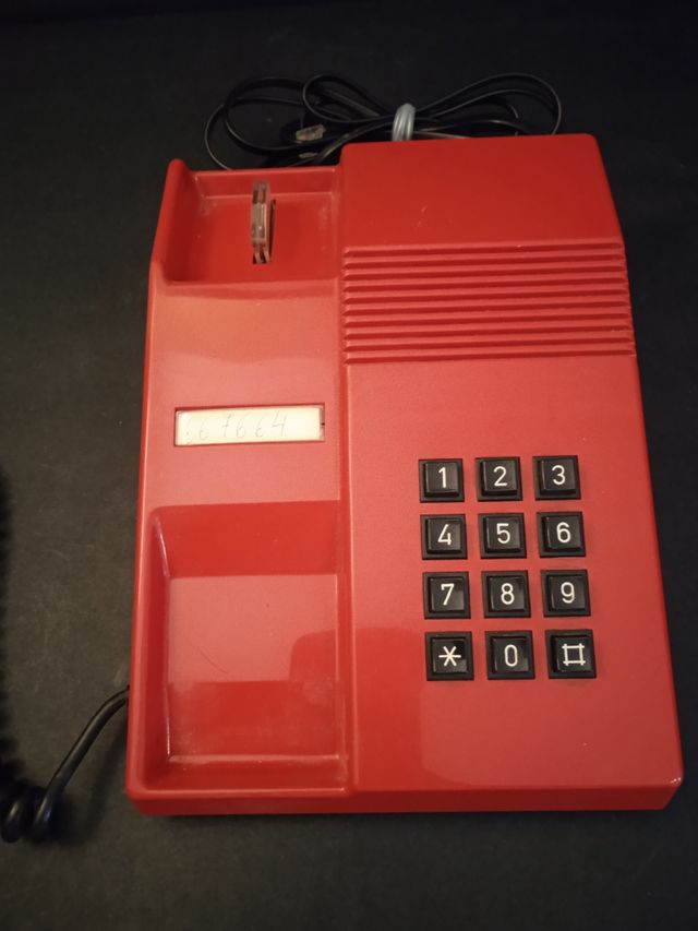 Teléfono fijo vintage