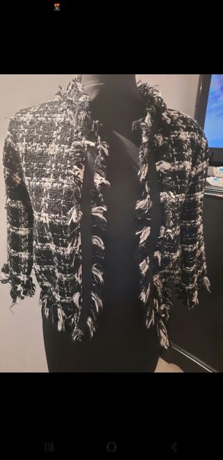 chaqueta tweed