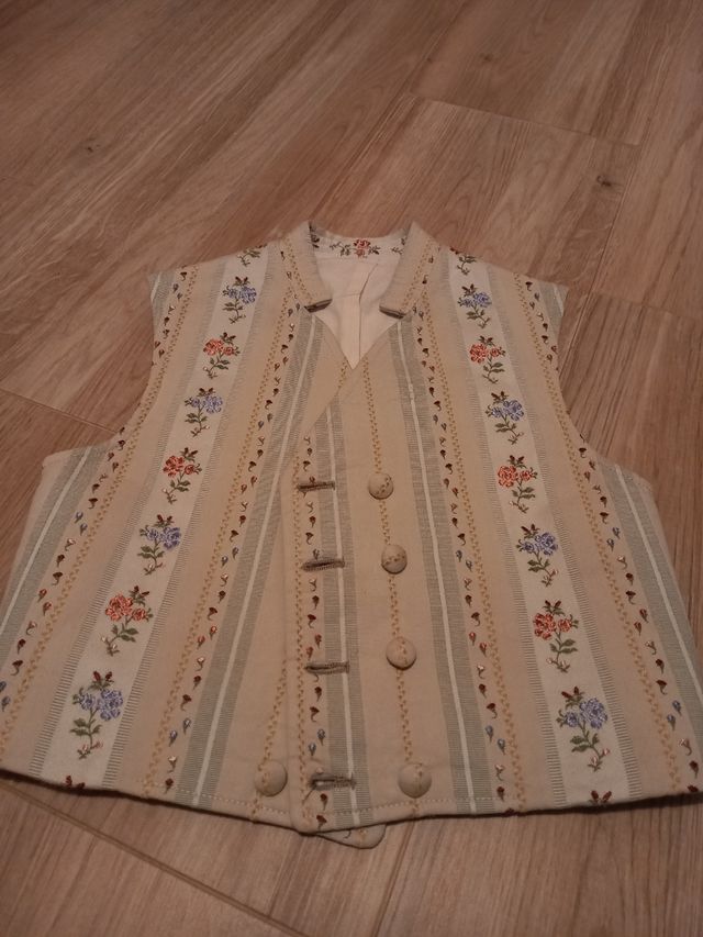 chaleco fallero niño 10-12