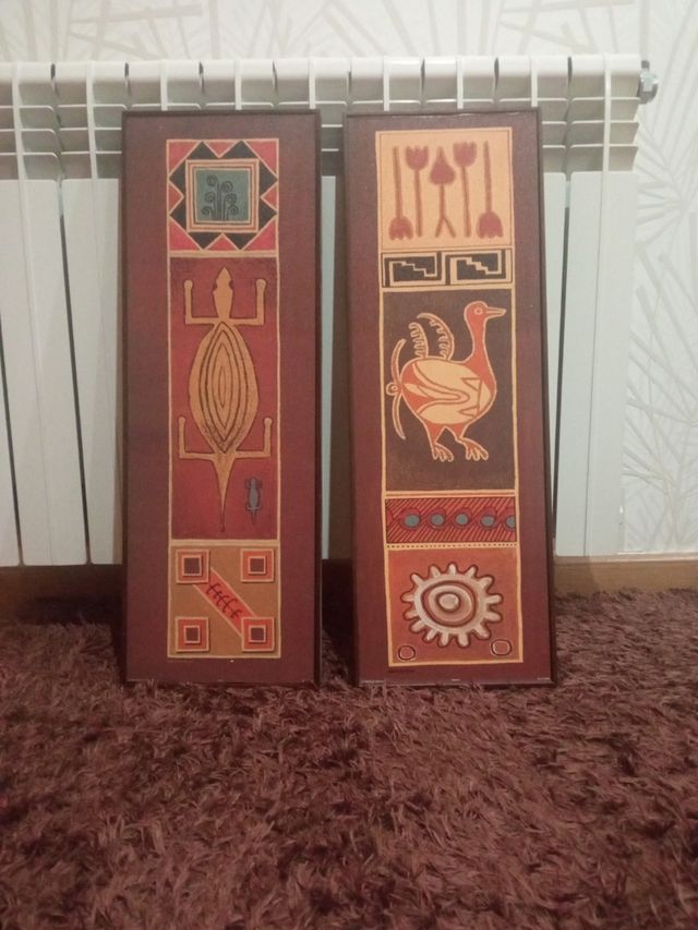 Composición cuadros de pared