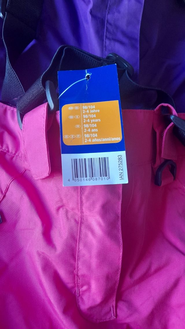 pantalones de nieve sin estrenar