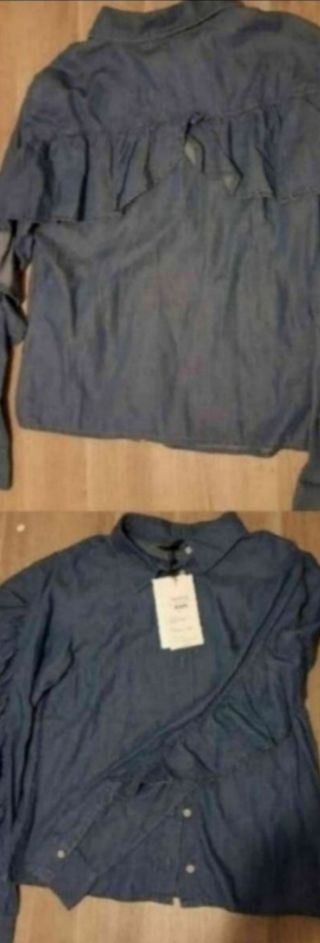 Camisa con volantes a estrenar