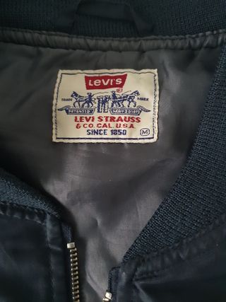 CHAQUETA BOMBER LEVI'S  AZUL MARINO 