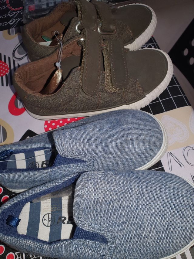 4 pares zapatillas nuevas