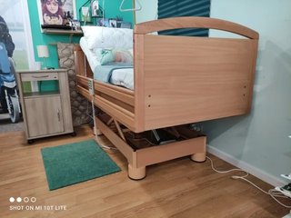 Cama articulada completa de madera
